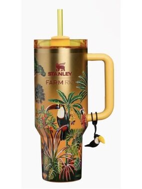 Stanley 1913 x Farm Rio Woods 40oz Quencher Tumbler BRAND NEW